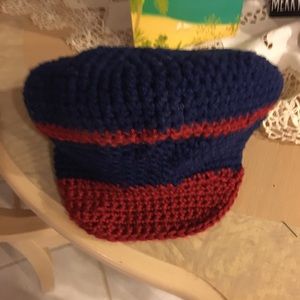 Crocheted child’s Cap